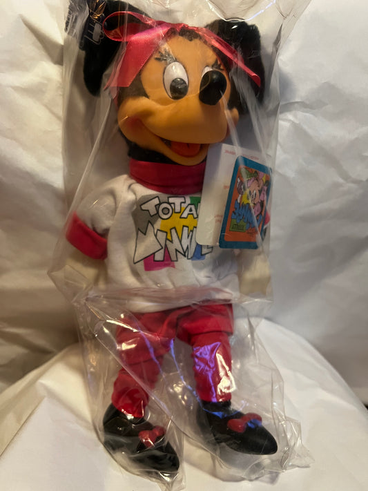 Minnie Mouse (Totally) Vintage 11" Doll Walt Disney 1986 Applause NEW w/Tags