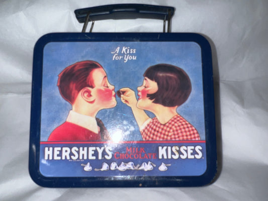 Hershey's "A Kiss For You" Tin Lunch Box - Vintage