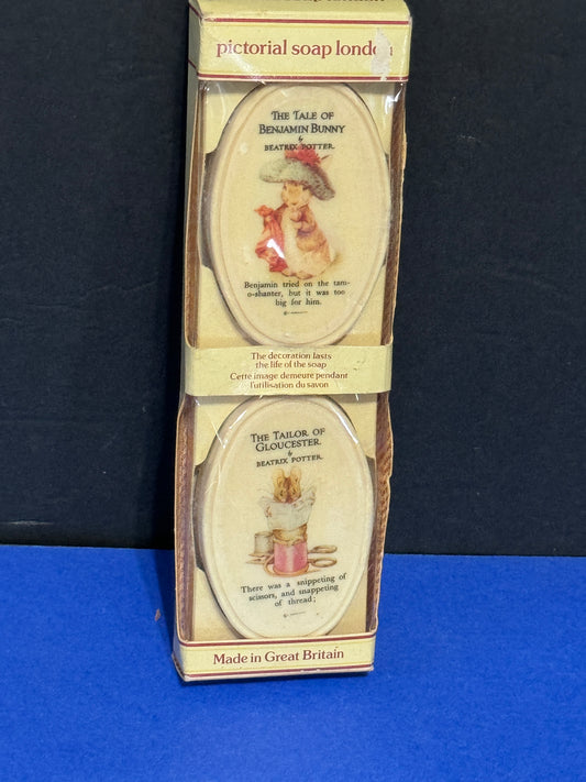 Beatrix Potter Pictorial Soaps Made in Great Britain - VINTAGE