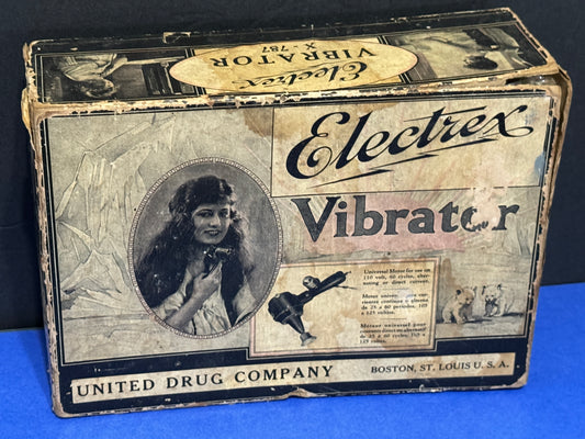 Electrex Vibrator Massager - United Drug Company Orig Box - VINTAGE