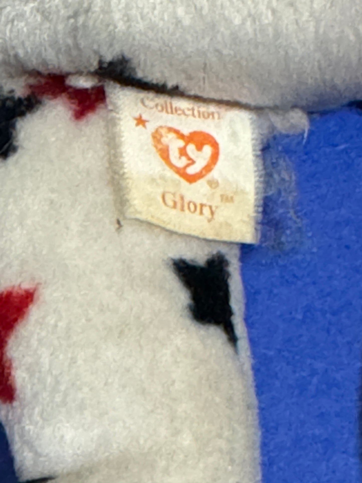 TY Glory Stars and Stripes Beanie Baby - VINTAGE