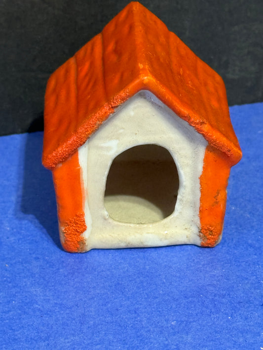 Porcelain Dog House Antique Japan - Vintage