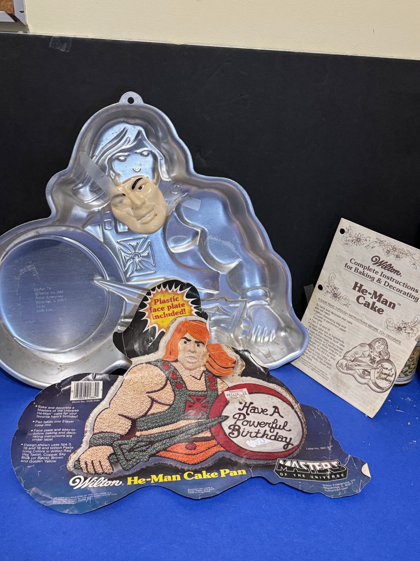 Wilton He-Man & Masters Of The Universe Metal Cake Pan - Vintage