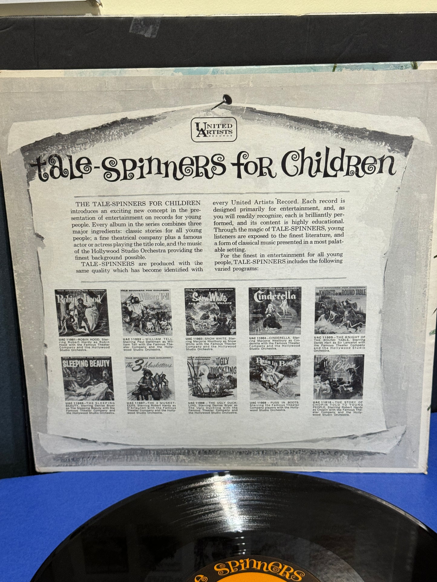 The Ugly Duckling, Tale Spinners LP 1960s - Vintage