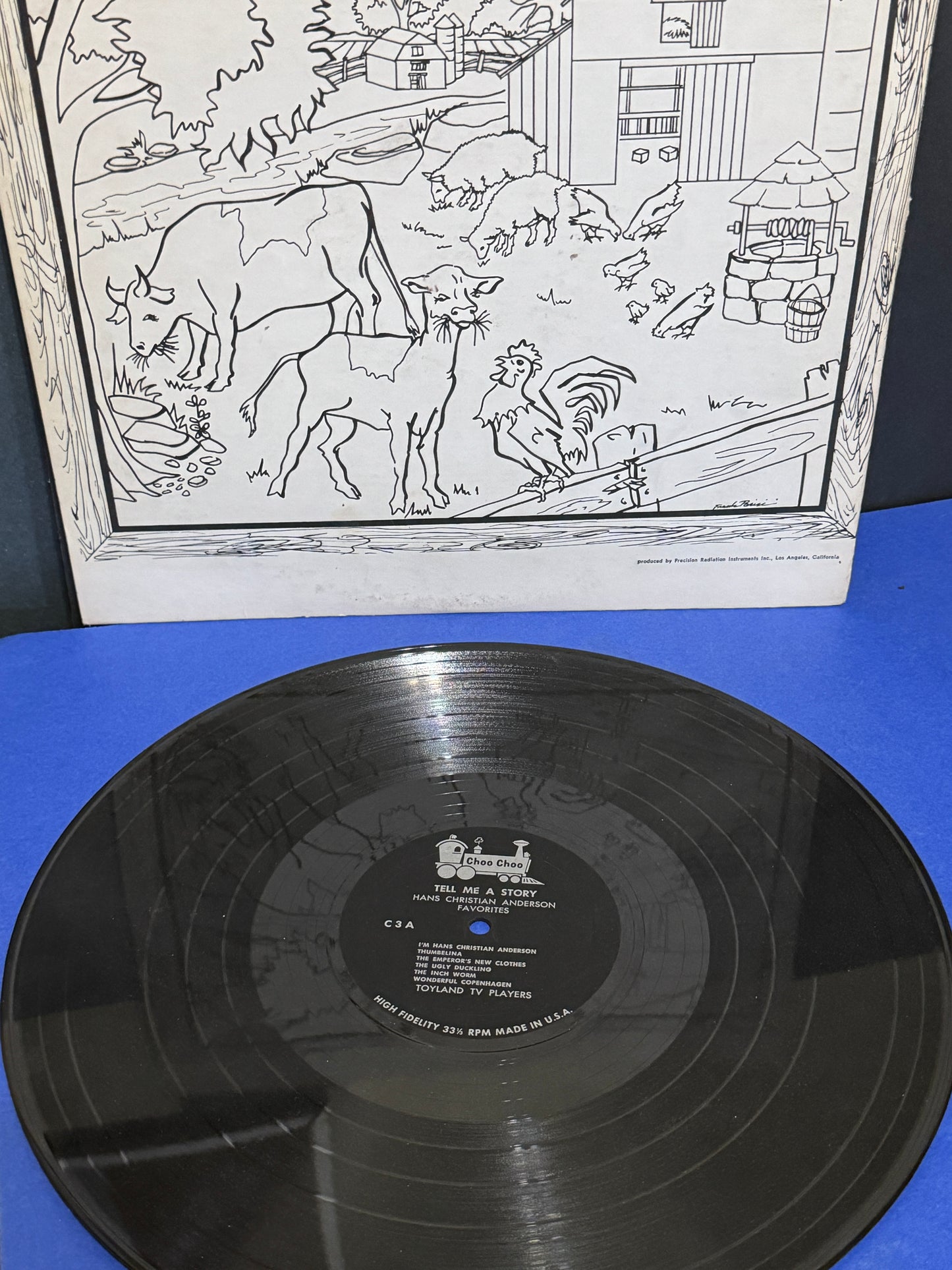 Tell Me a Story Hans Christian Andersen LP - Vintage