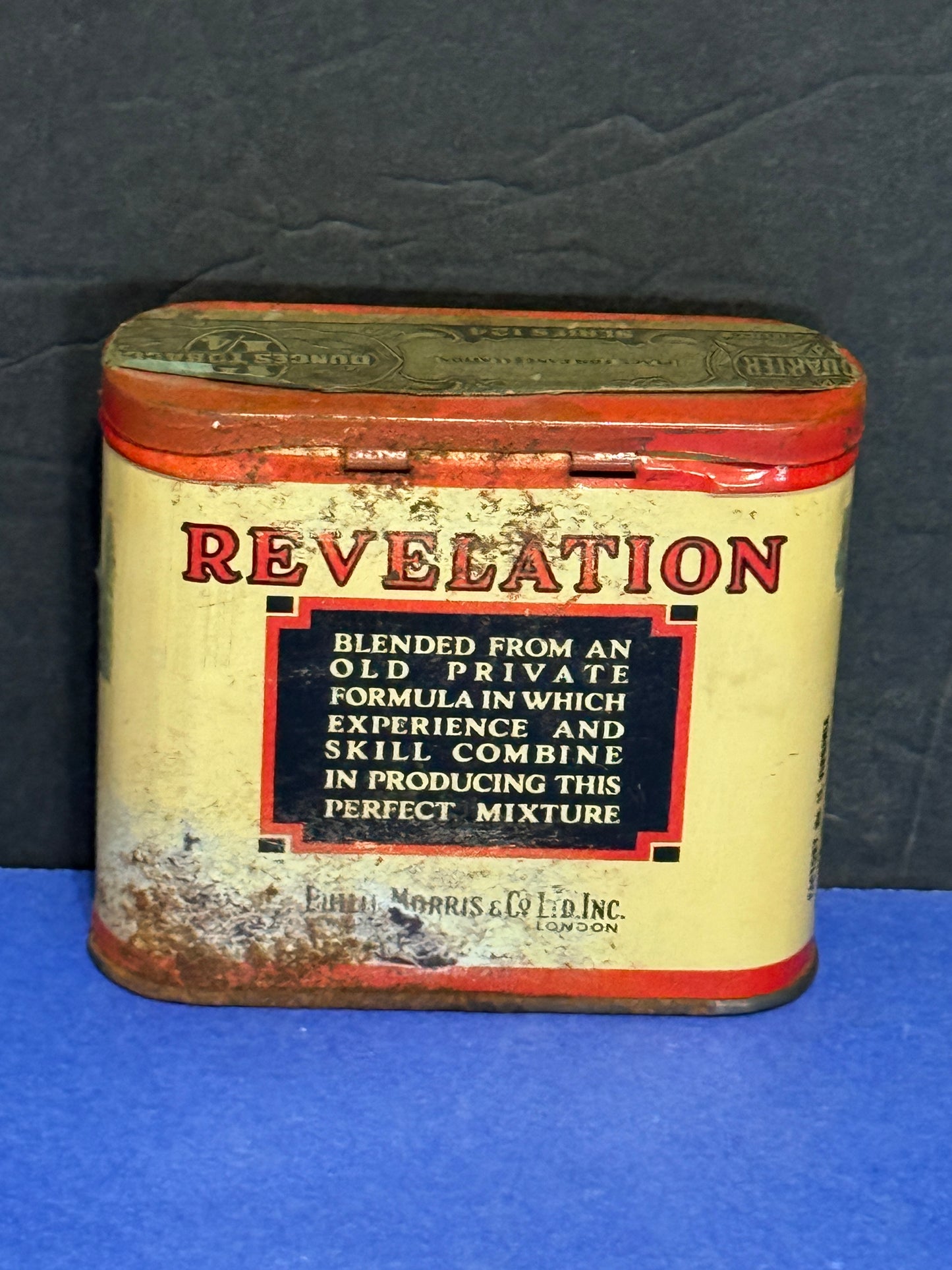 Philip Morris Revelation Smoking Mixture - EMPTY - Vintage