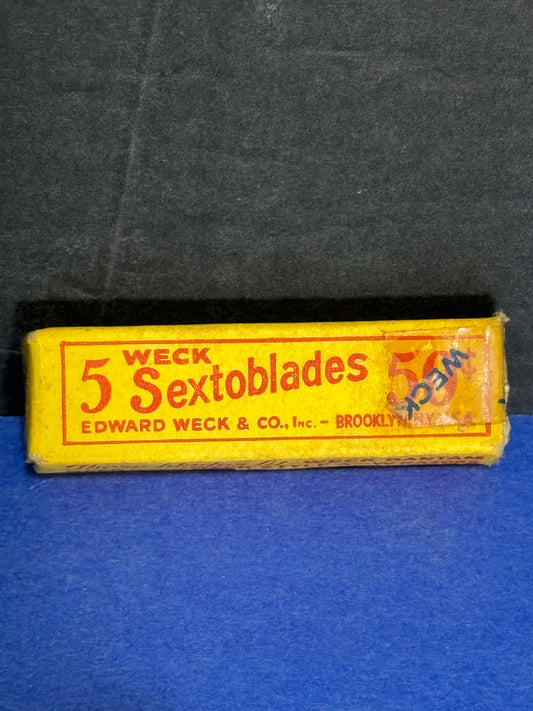 Weck Sextoblade Blades - VINTAGE