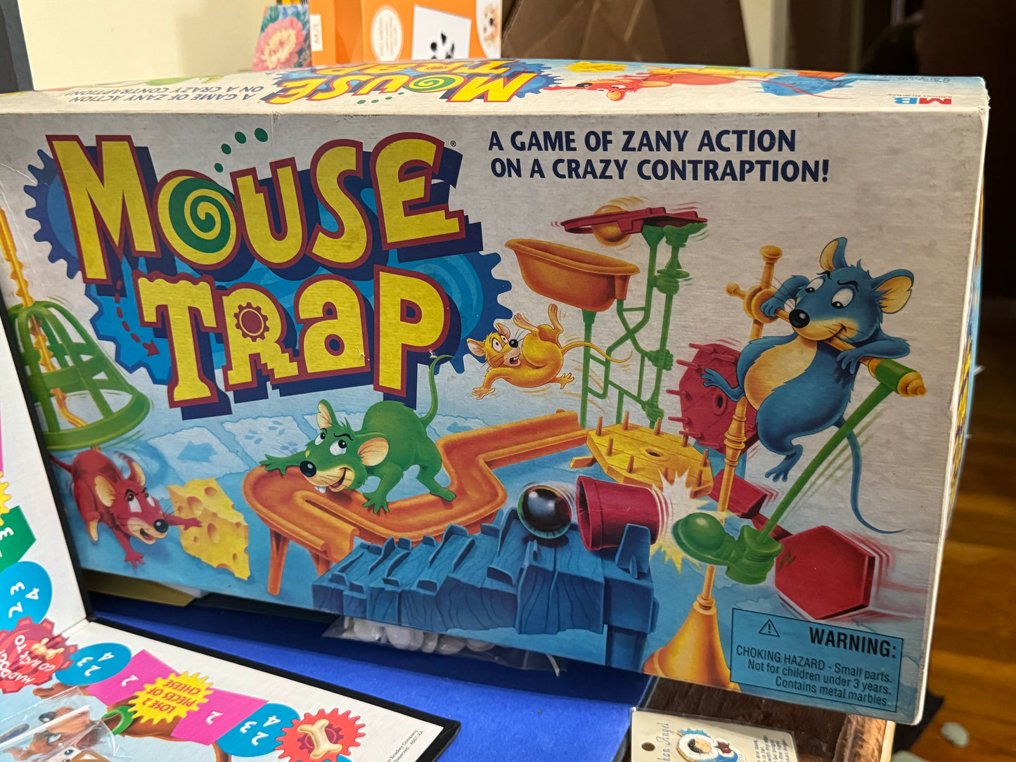 Mouse Trap Board Game 1994 Milton Bradley No 4657 - Vintage