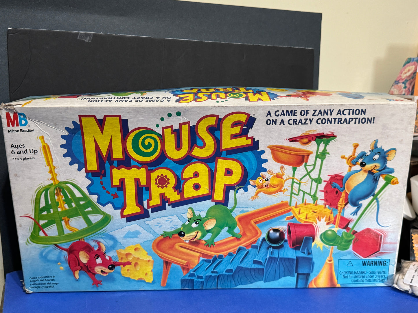 Mouse Trap Board Game 1994 Milton Bradley No 4657 - Vintage