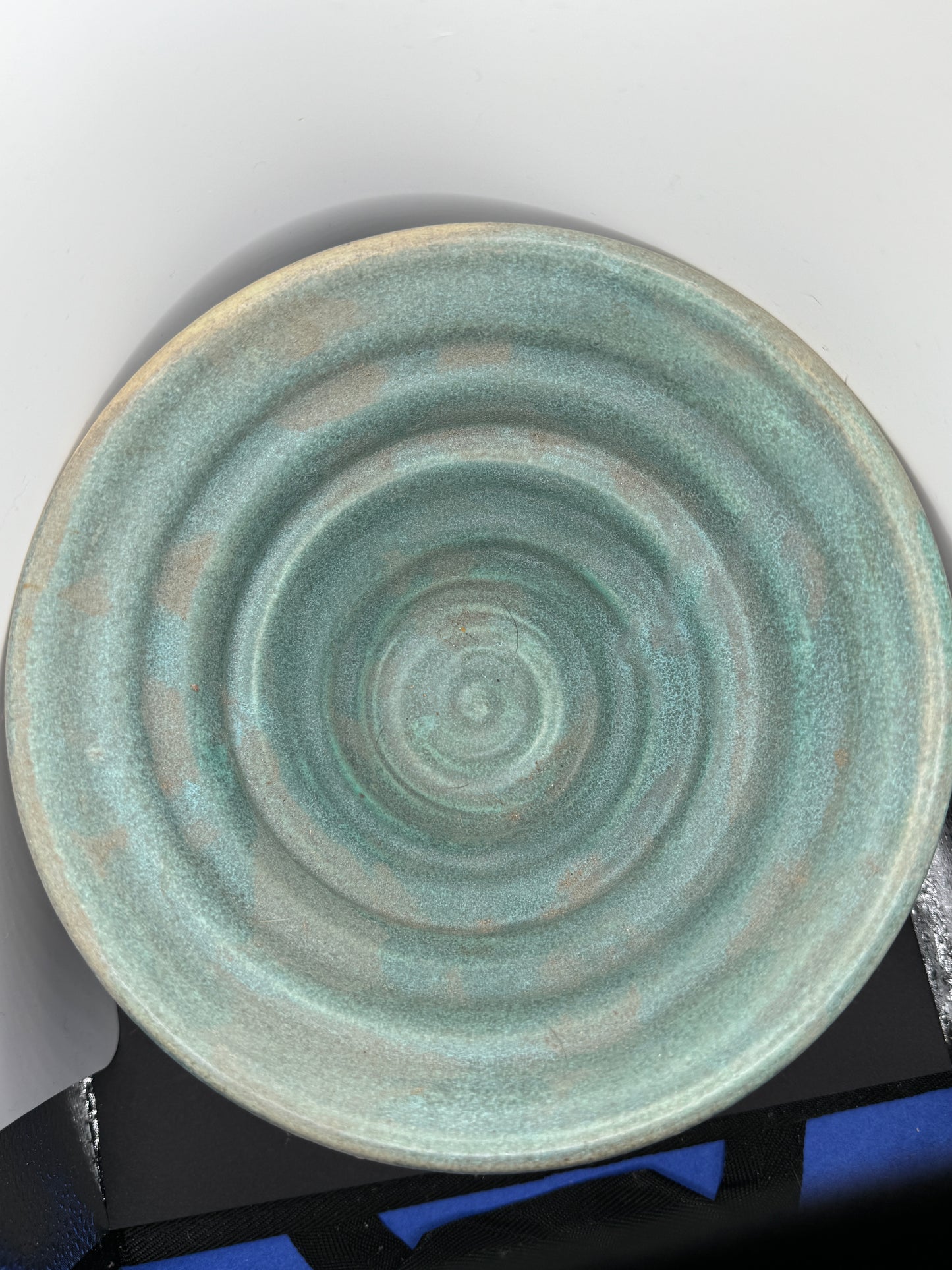 Green Pottery Bowl - Vintage