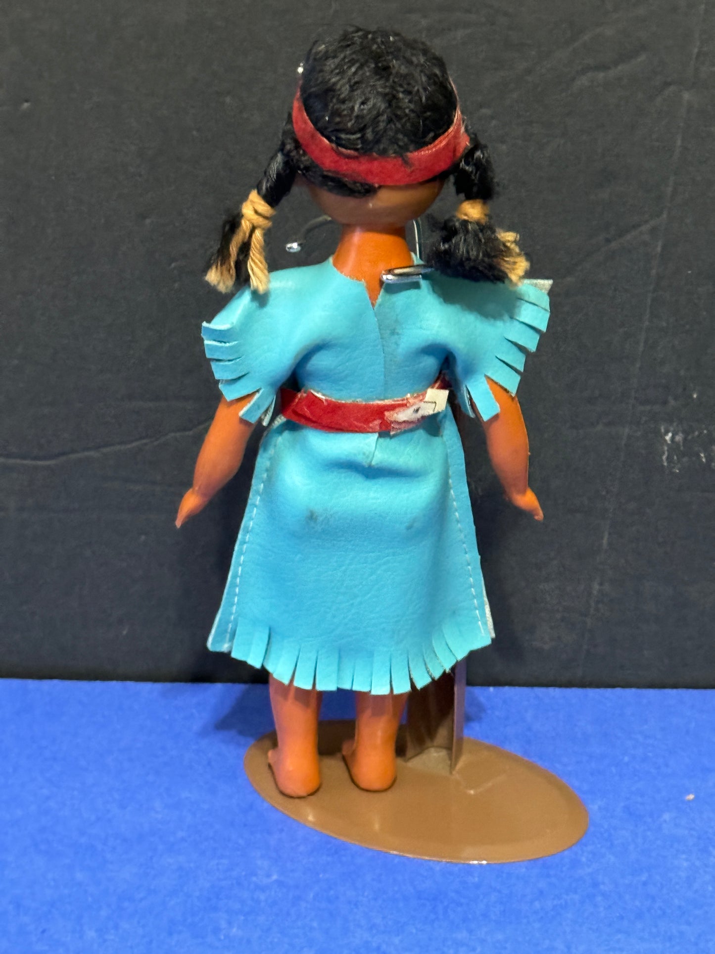 Indian Maiden Vinyl & Plastic Doll  - Vintage