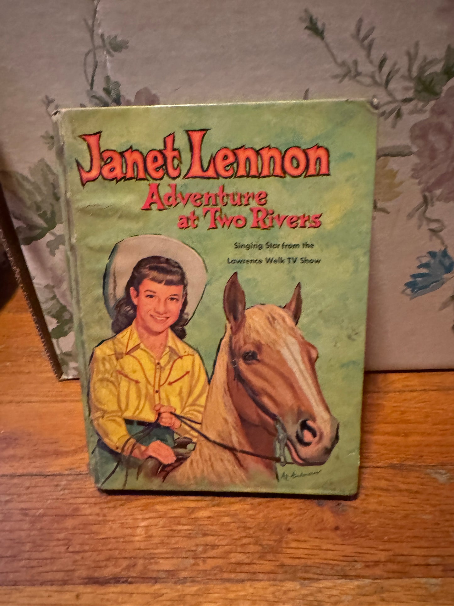 Adventure at Two Rivers and The Angels 1963 Janet Lennon (Set of Two)