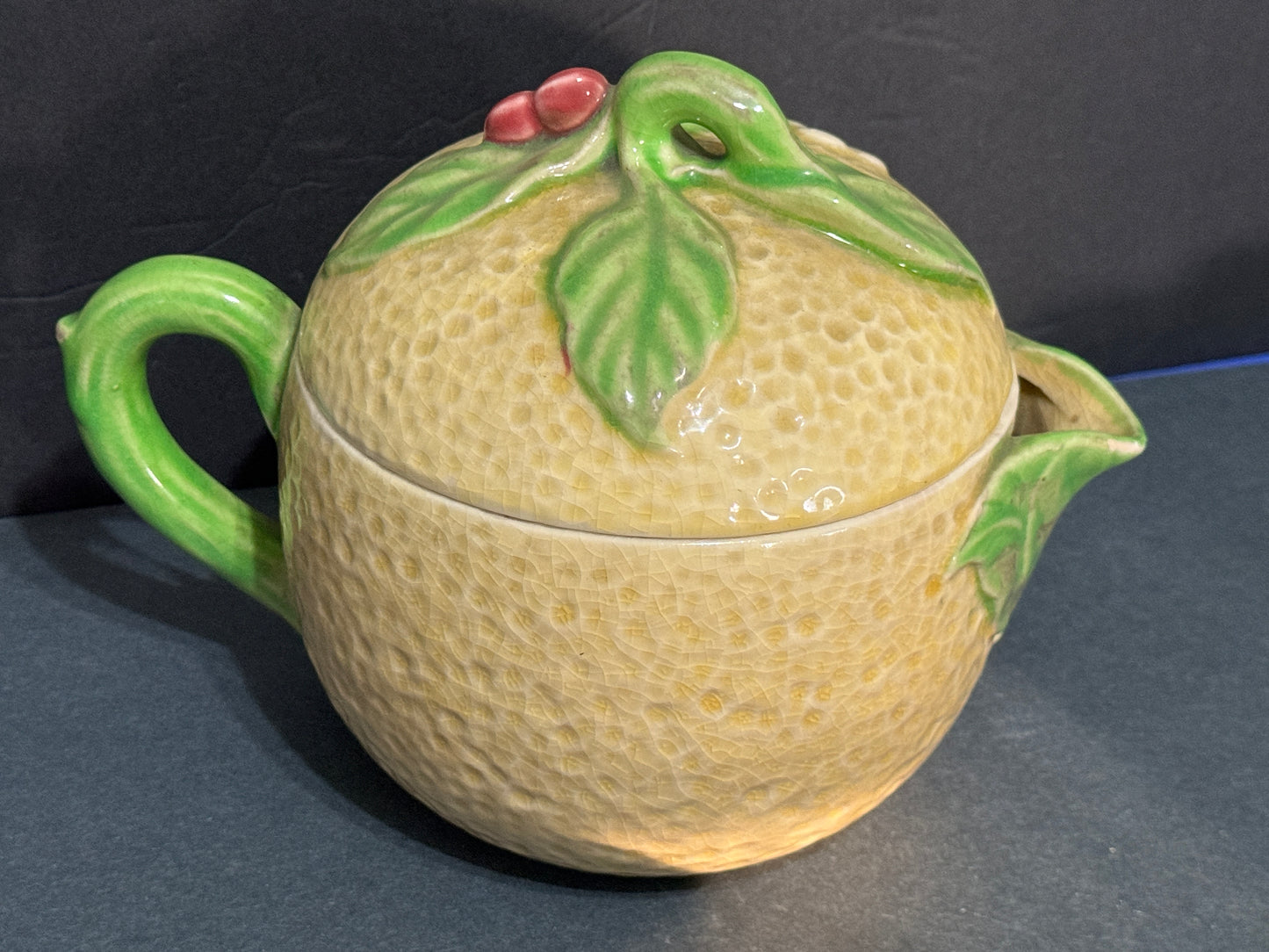 Lemon Shaped 2 Piece Pitcher Made in Japan - Vintage