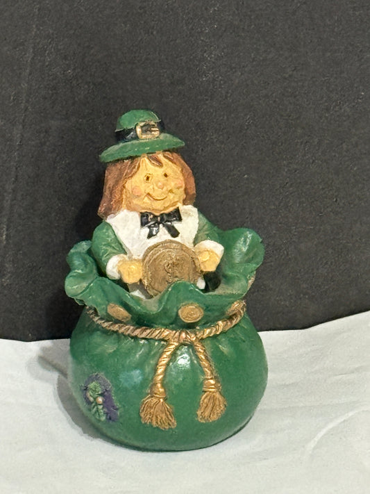 Leprechaun in a Pot of Gold - Jiggles - St Patricks Day