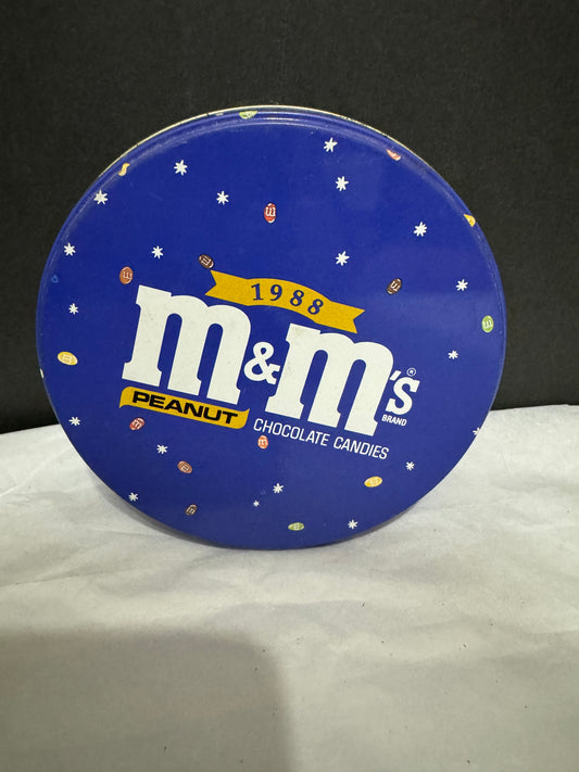 M&M's Peanut Candy Starry Night Theme 1988 VINTAGE (Empty)