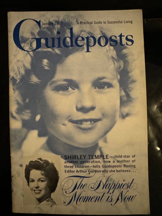 Guidepost Jan. 1965 Shirley Temple Child Movie Star - Vintage