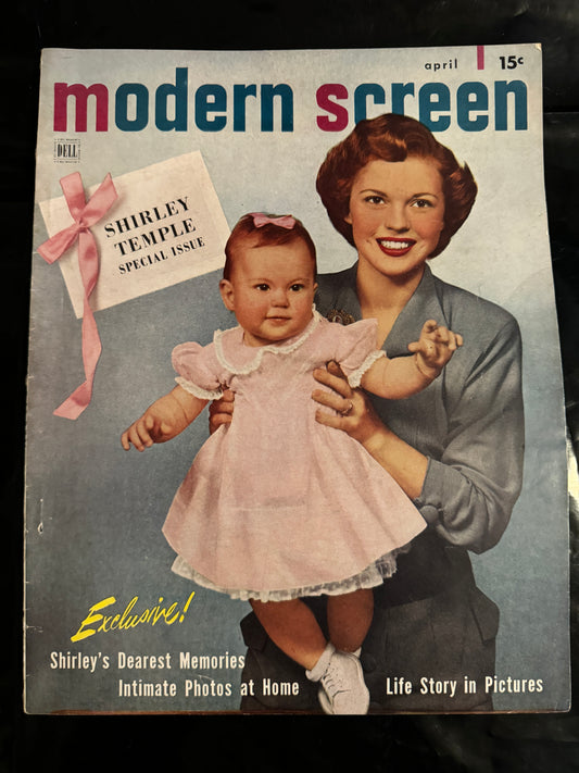 Modern Screen April 1949 - Shirley Temple Special Issue