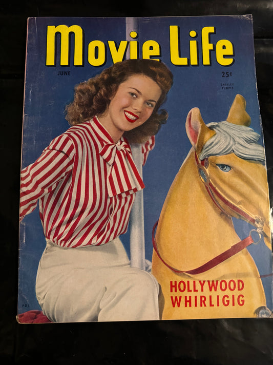 Movie Life June 1947 - Shirley Temple Cover