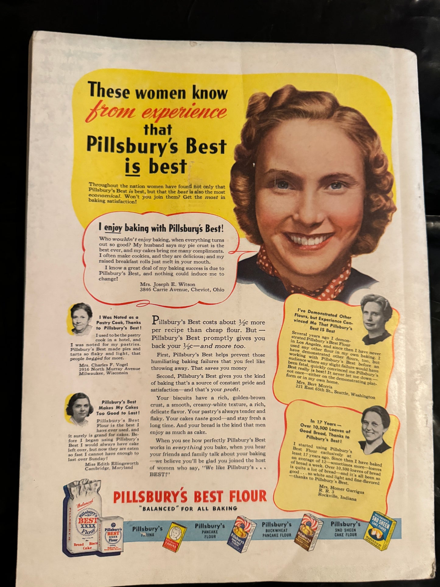 Parents' Magazine April 1940 - Shirley Temple Ad The Blue Bird