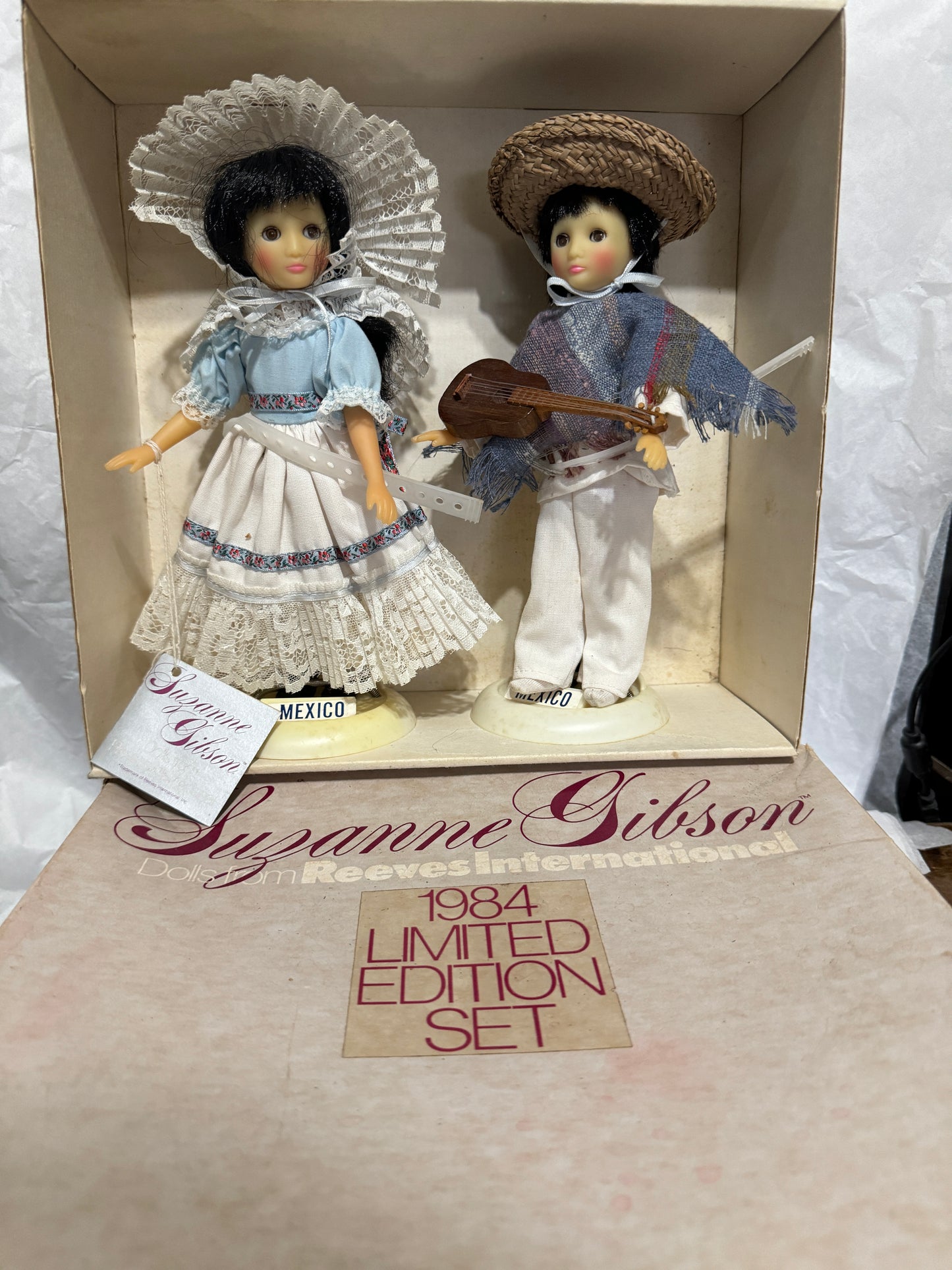 Suzanne Gibson Reeves International Mexican Boy & Girl Limited Edition  408/1000