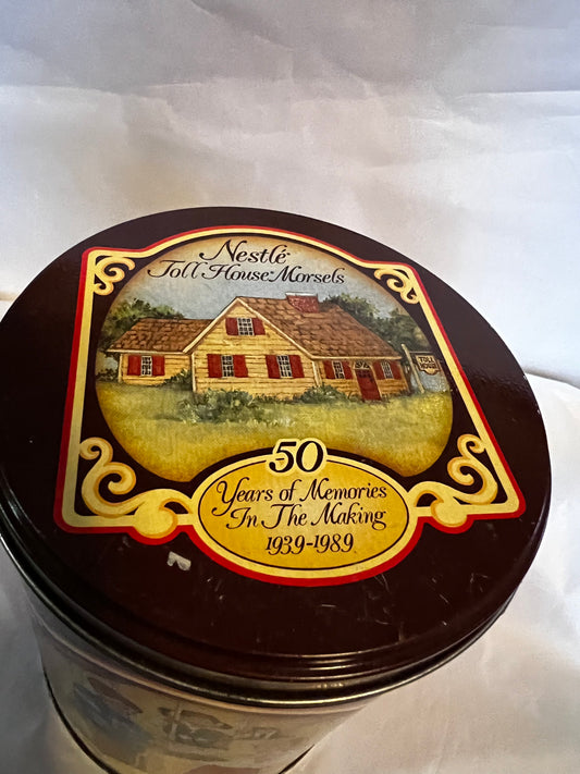 Toll House Morsels 50 Years Of Memories In The Making 1939-1989 Tin