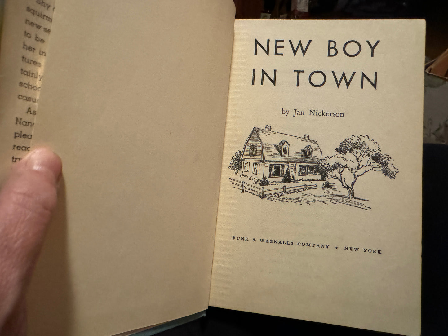 New Boy in Town 1960 HC