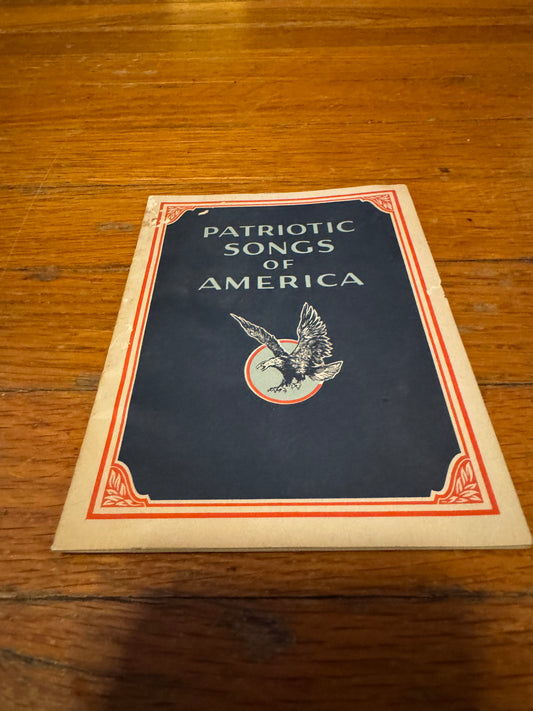 Patriotic Songs of America 1926