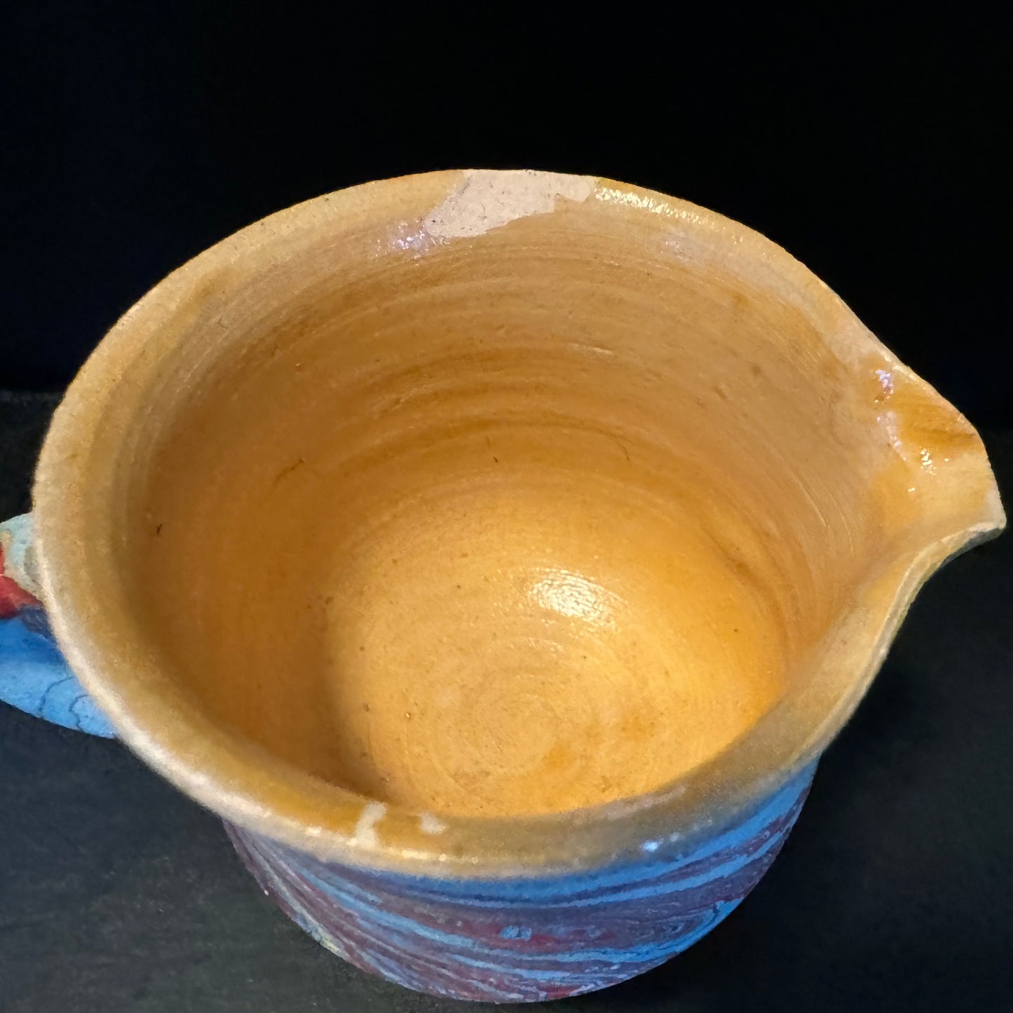 Nemadji Mini Pottery Pitcher with Handle