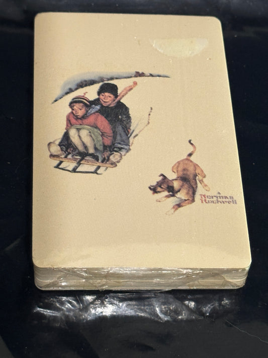 Trump Casino Norman Rockwell Playing Cards - Sealed VINTAGE