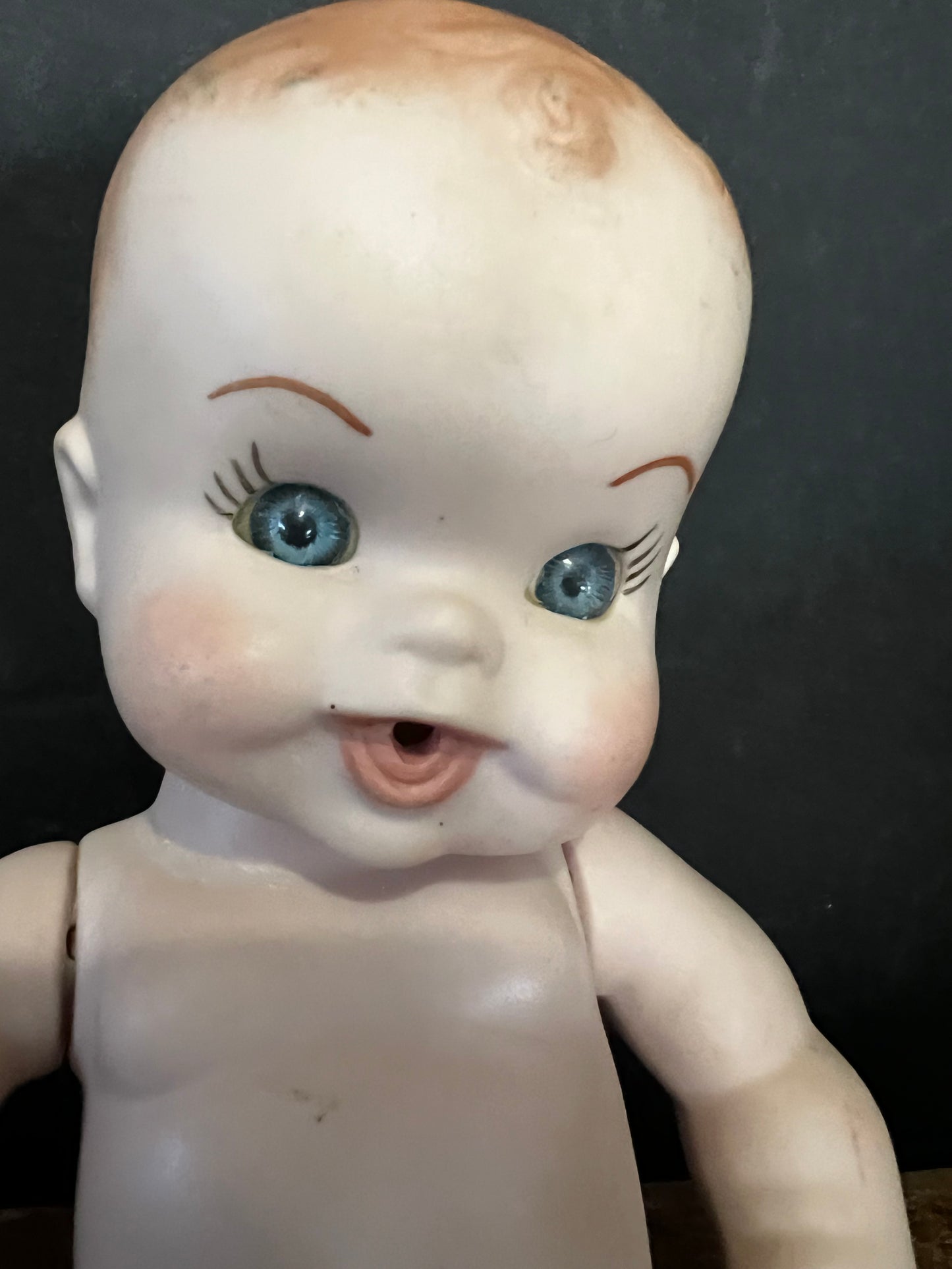 Porcelain Baby Doll 8" Vintage