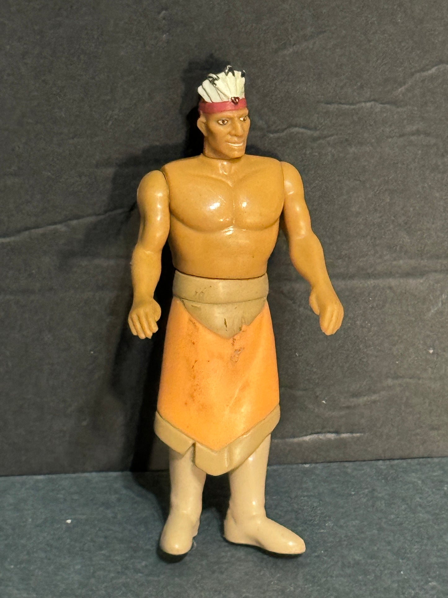 Powhatan Indian Chief Action Figure Burger King Disney Pocahontas 1995 - VINTAGE