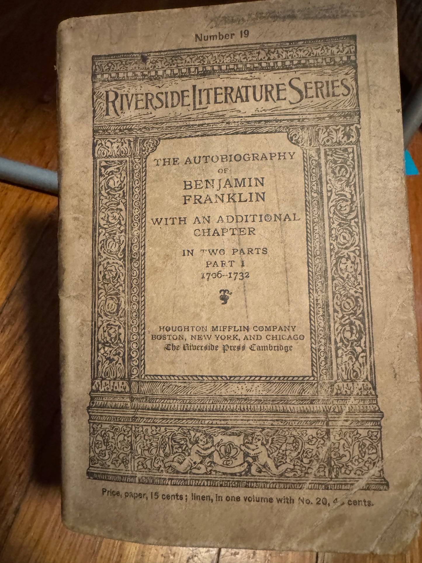 Riverside Literature Series No 19, 27, 142 and Extra Number AA