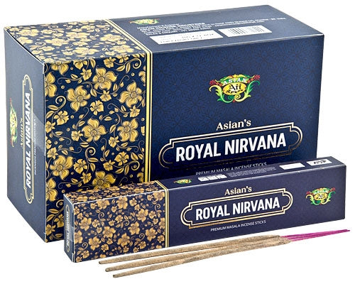 Royal Nirvana Incense Sticks - 15 Stick packs