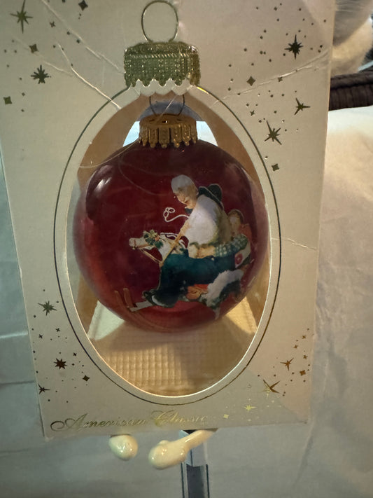 Saturday Evening Post Christmas Ornament 1998