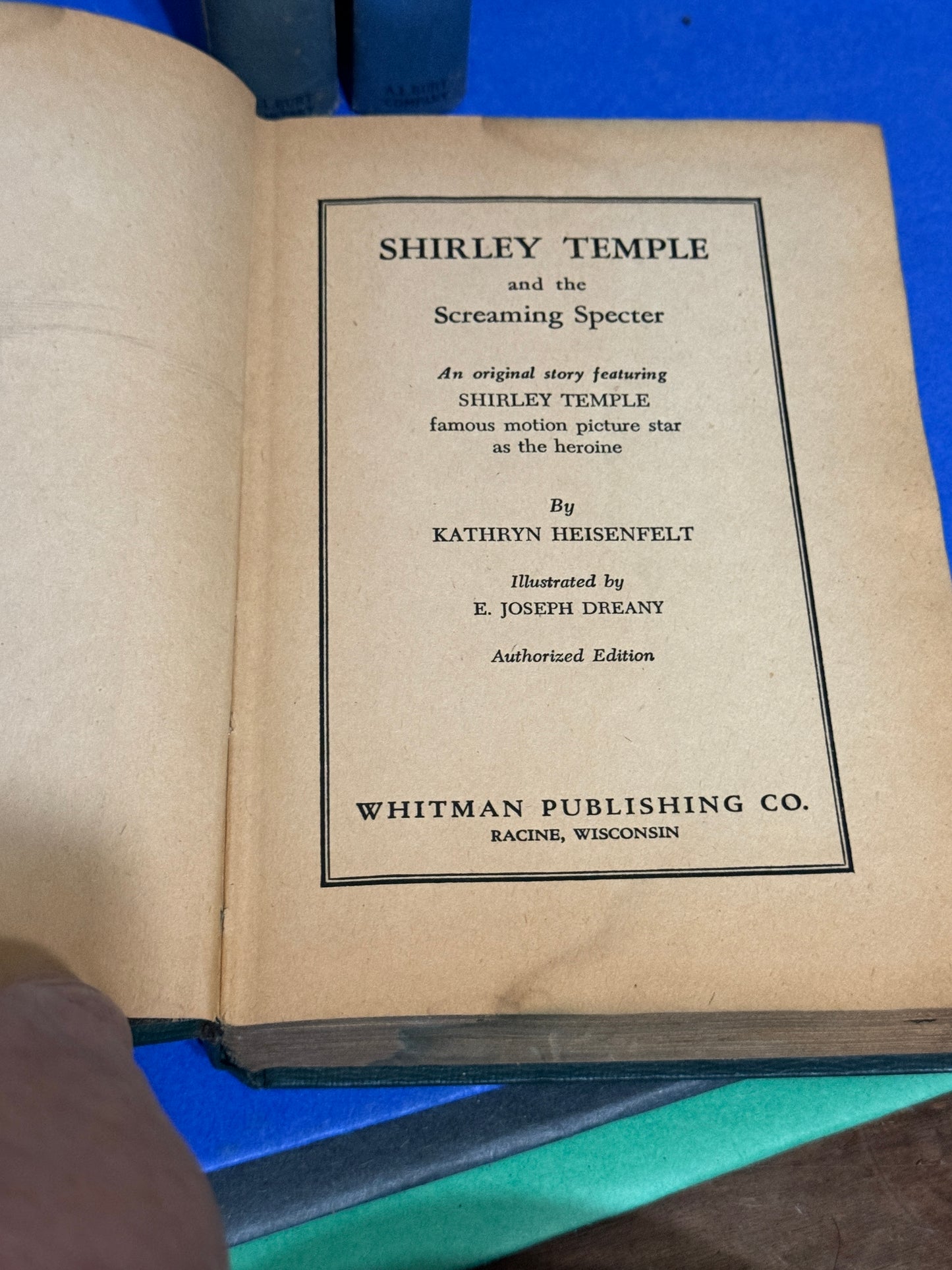 Shirley Temple and The Screaming Specter - 1946 - Hardback