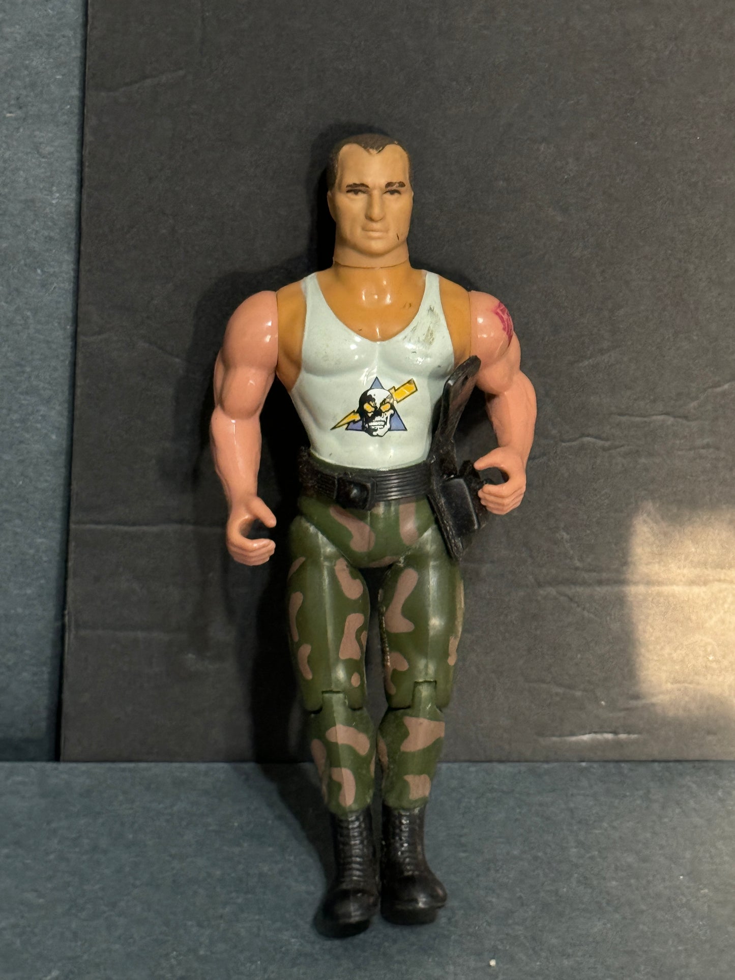 Sergeant Havoc Anabasis Investments Rambo Action Figure 1985 - Vintage