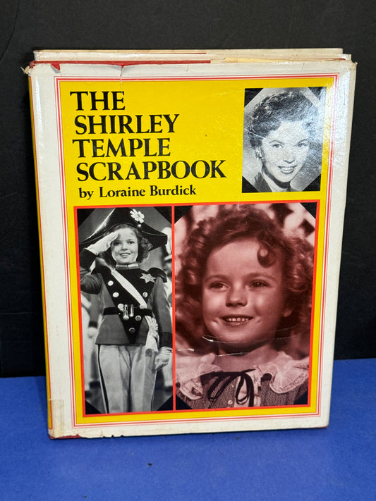 The Shirley Temple Scrapbook" Book 1975 VINTAGE