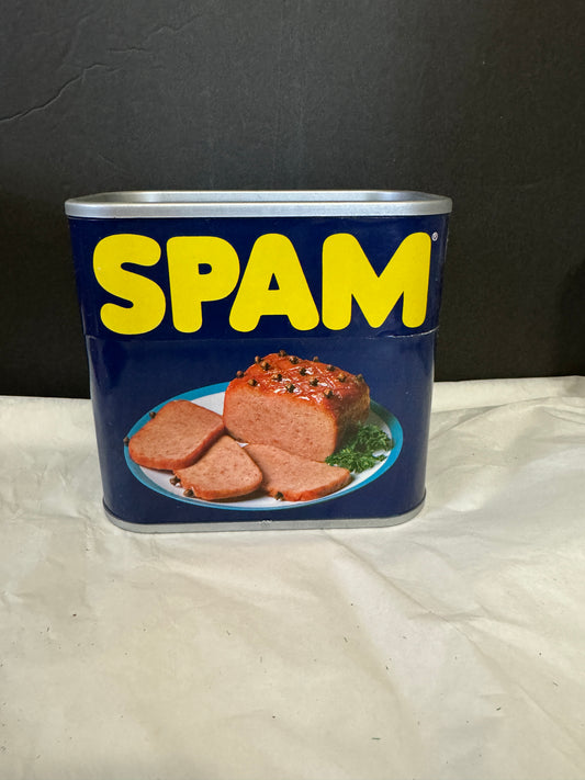 Spam Recipe Tin with Recipes - Vintage NEW