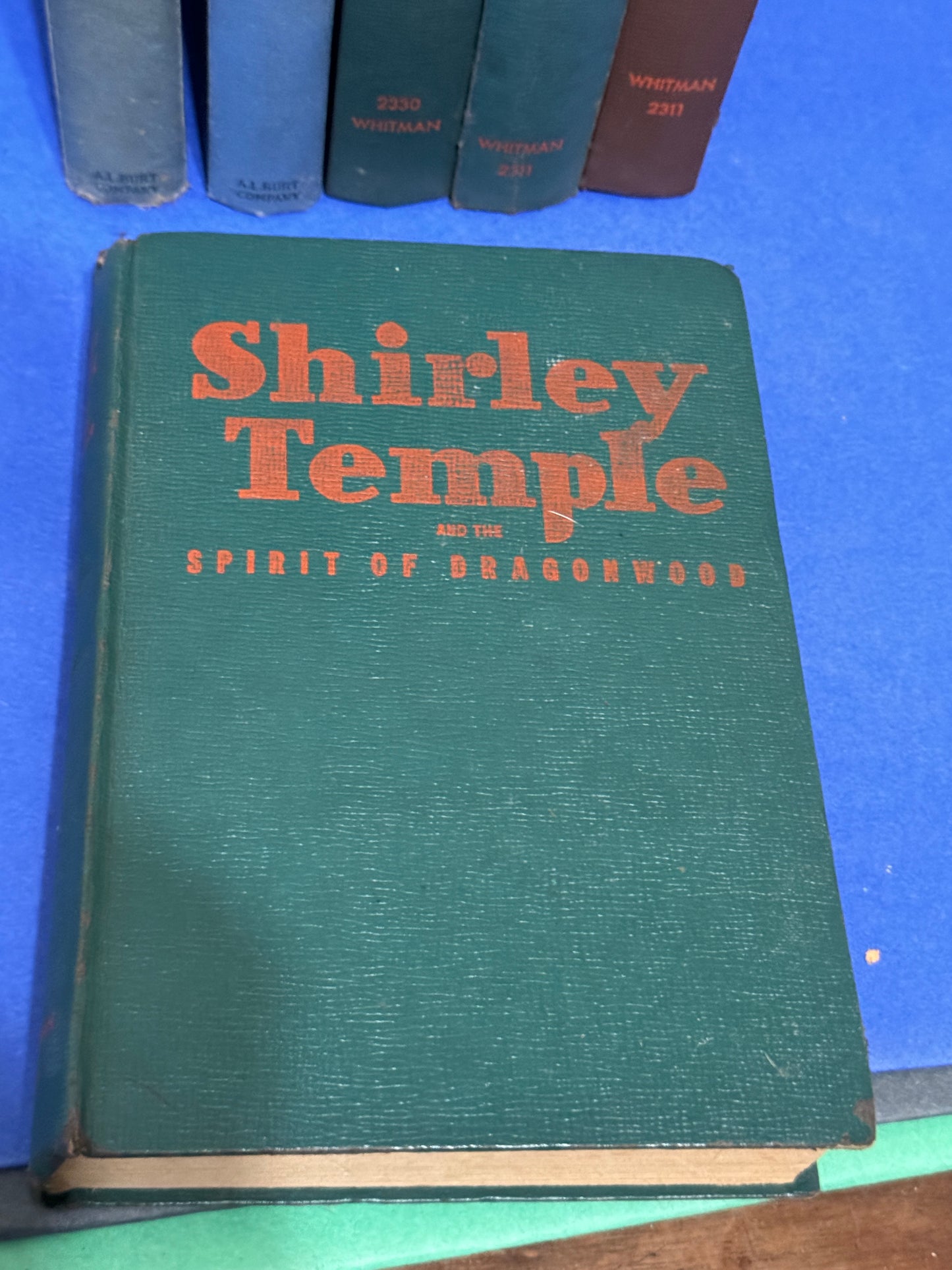 Shirley Temple and the Spirit of Dragonwood No. 2311 1945 Green Hardback