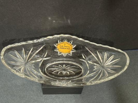 Star of David Candy Dish Anchor Hocking - Vintage