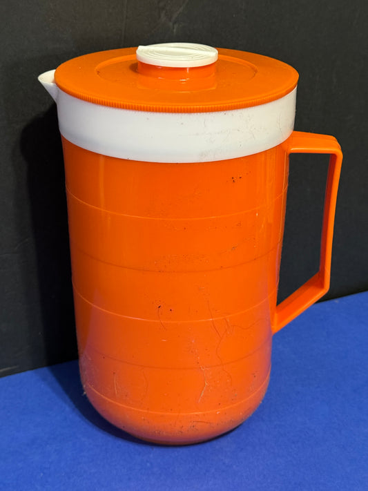 Mid Century Therm-o-Pitcher Orange - VINTAGE