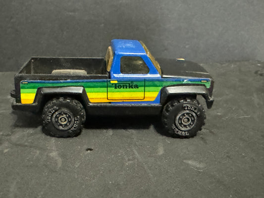 Tonka Pick up Truck Blue with Decals