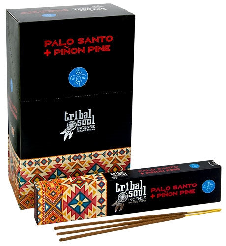 Tribal Soul - Palo Santo + Pinon Pine Incense Incense - 15 Stick Pack