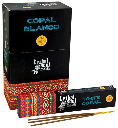 Tribal Soul - White Copal Incense Incense - 15 Stick Pack