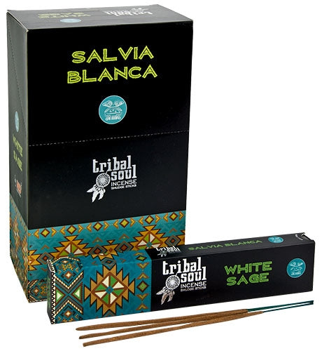 Tribal Soul - White Sage Incense Incense - 15 Stick Pack