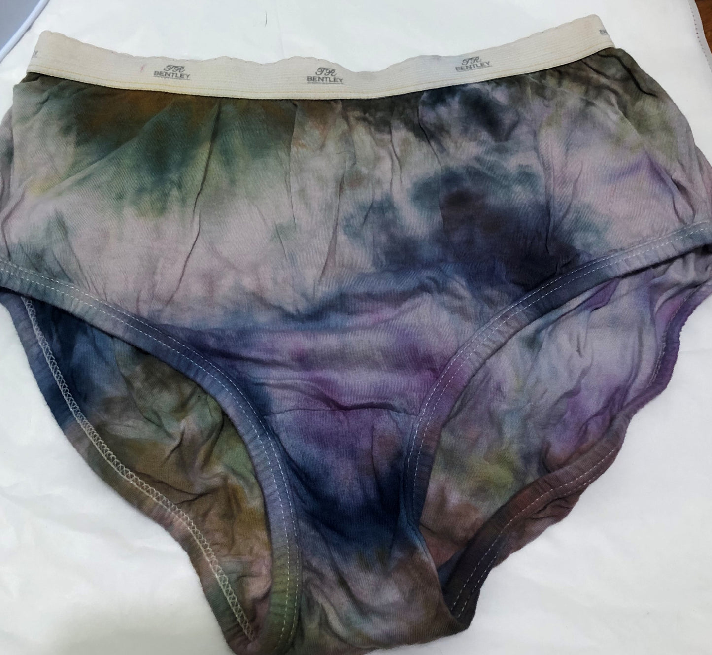 Upcycled Bentley Briefs (3) Size 7