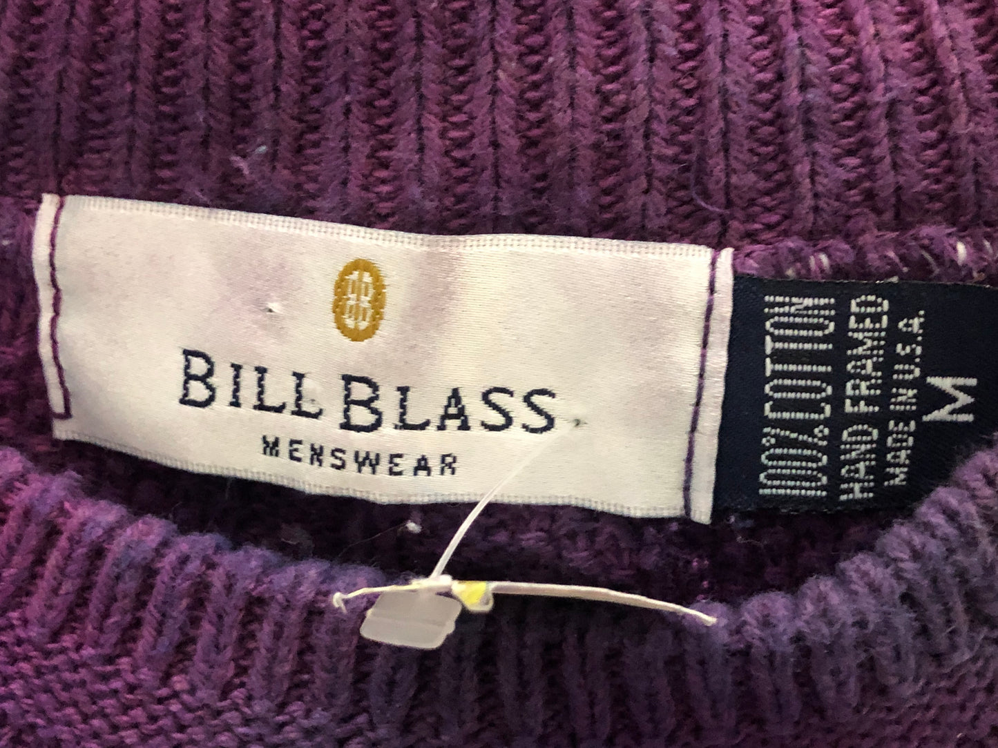 Upcycled Sweater Bill Blass Size: Medium