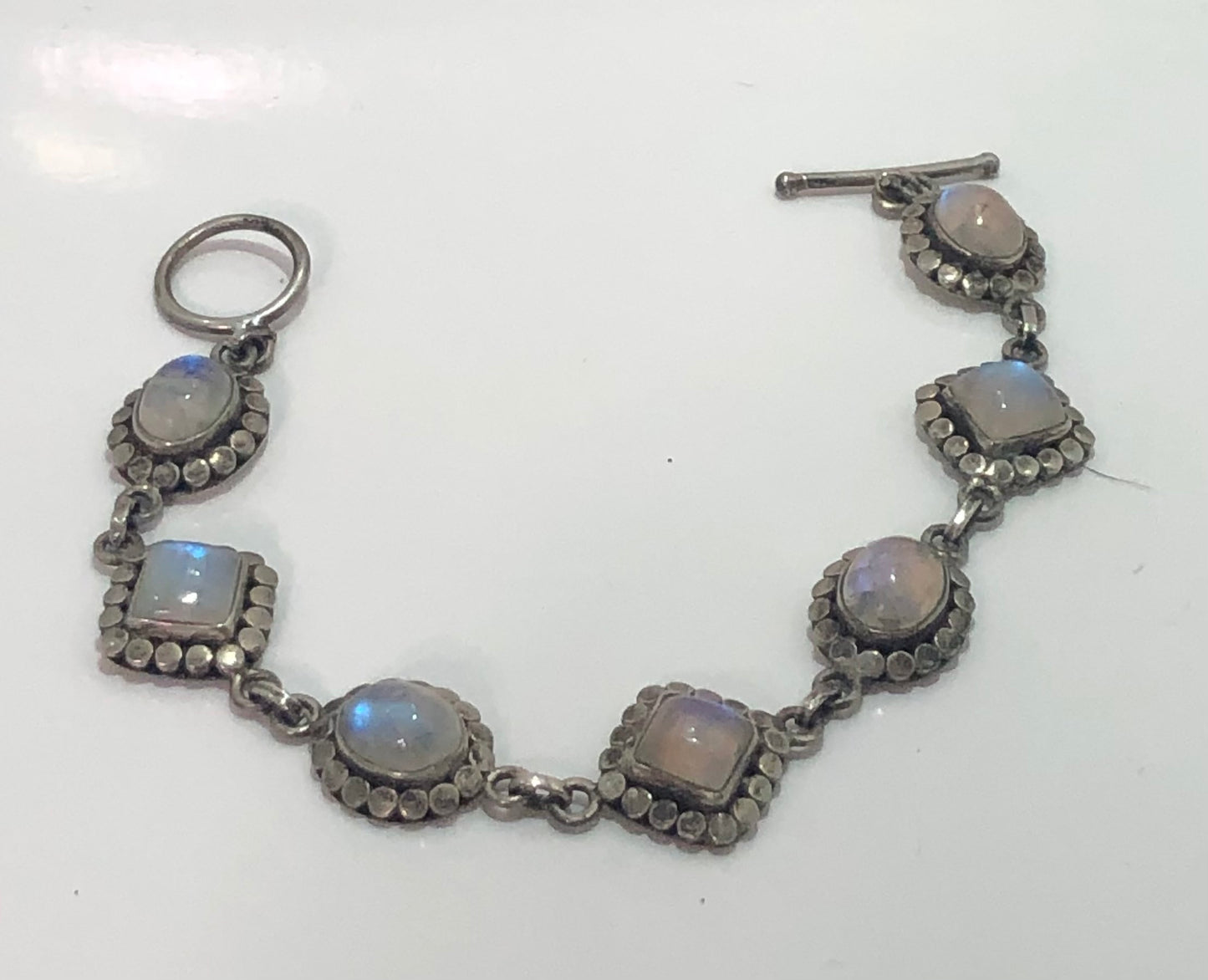 Moonstone and Silver Bracelet r