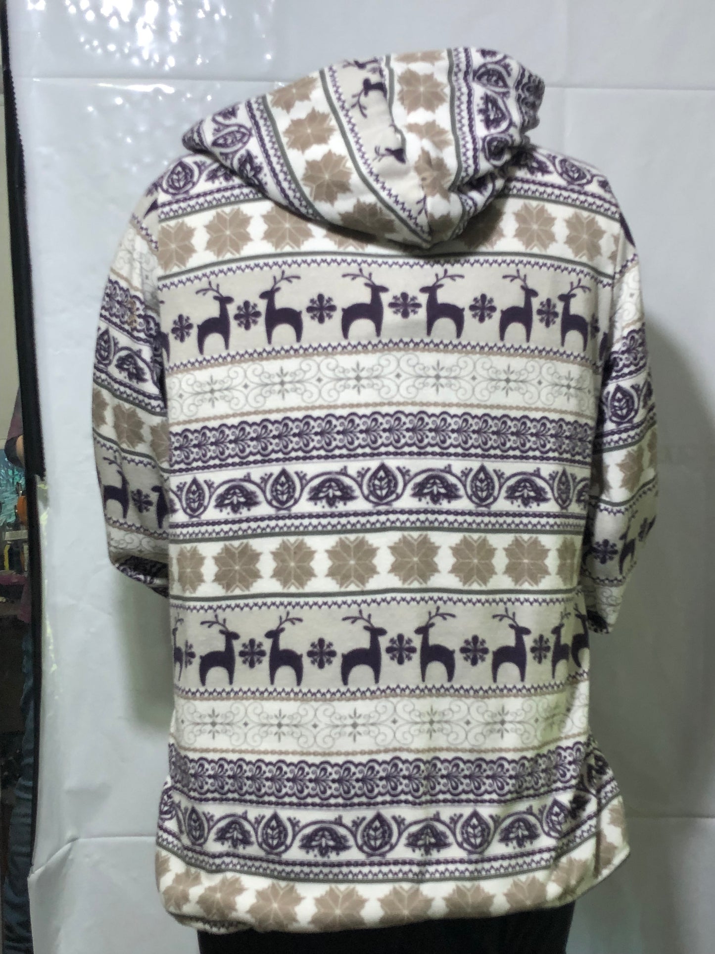 Handmade Winter Sweater with Hoodie