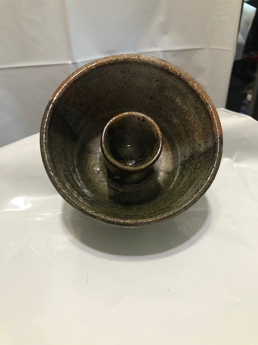 Pottery Candle Holder